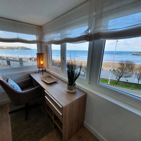 Playa 12 - El Lujo De Estar En 1ª Linea De Playa - Vut-4043-As Apartman Gijón Kültér fotó